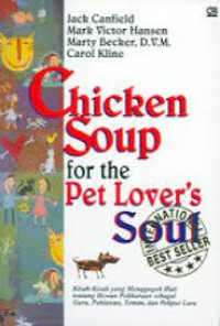 CHIKEN SOUP FOR PET LOVEr's  SOUL