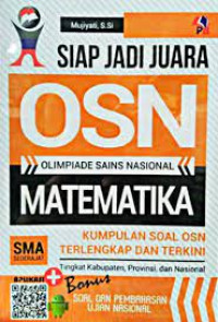 SIAP JADI JUARA OSN MATEMATIKA