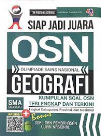 SIAP JADI JUARA OSN GEOGRAFI