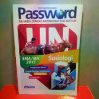 Password UN sosiologi 2015 SMA