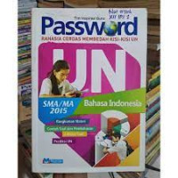 PASSWORD UN BAHASA INDONESIA SMA 2015