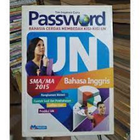 PASSWORD UN BAHASA INGGRIS SMA 2015