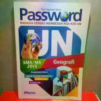 PASSWORD UN GEOGRAFI SMA 2015