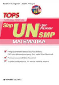 TOPS SIAP UN MATEMATIKA SMP 2009